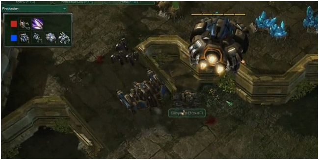 Starcraft 2 Terran Flying Command Center to expand