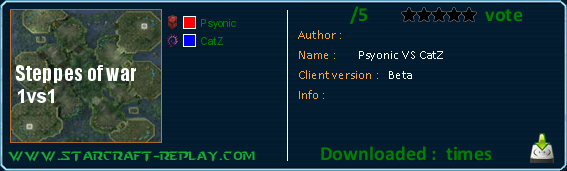 SC2 Replay - Catz vs Psyonic